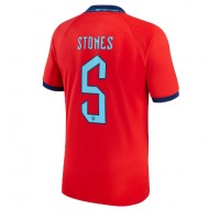 England John Stones #5 Bortedrakt VM 2022 Kortermet